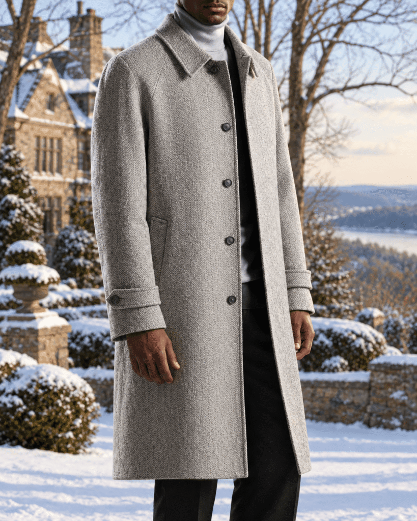 Single-Breasted Overcoat